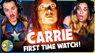 CARRIE 1976 Movie Reaction  First Time Watch  Cult Classic Horror [upl. by Bainbrudge]