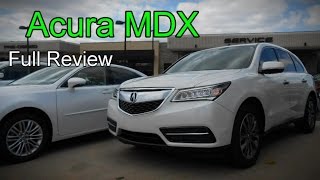 2015  2016 Acura MDX SHAWD Full Review  AcuraWatch Technology Entertainment amp Advance Packages [upl. by Shama235]