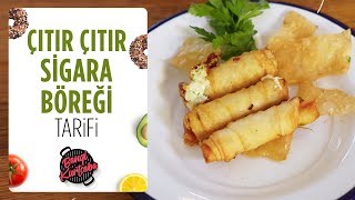 Peynirli Sigara Böreği Nasıl Yapılır  Çıtır Çıtır Börek Tarifi [upl. by Artapoelc]