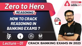 How to Crack Reasoning in Banking Exams 2024  Adda247 Banking Classes  Lec 1 [upl. by Kcirttap]