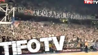 GROBARI  AMAZING ATMOSPHERE DURING A BASKETBALL MATCH  Ultras Channel No1 [upl. by Mloc]