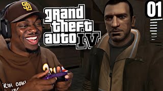 Niko Bellic Is Him  Grand Theft Auto IV Walkthrough  Part 1 [upl. by Jeggar]