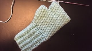 Crochet Child Fingerless Gloves [upl. by Aimal687]