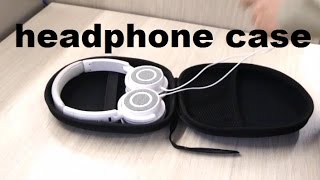 Headphone Carrying Hard Case [upl. by Ahsets]