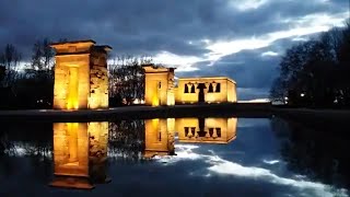 Discovering Temple of Debod Egyptian in Heart of Madrid Spain [upl. by Lambert980]