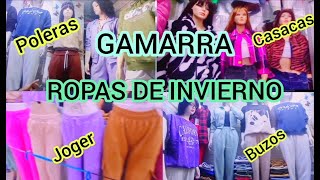 GAMARRA ROPAS DE INVIERNO JUNIO 2024 [upl. by Eenwat]