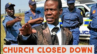 Prophet Mboro close church after salt ritual [upl. by Myles]