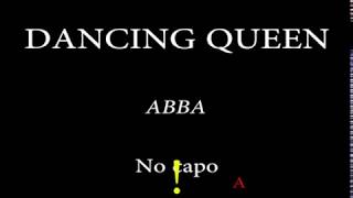 DANCING QUEEN  ABBA  easy chords and lyrics [upl. by Camm293]