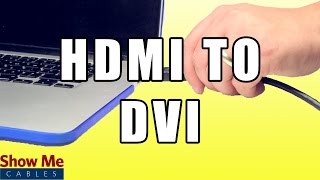 HDMI to DVI Cable  Quickly Connect From Your Computer to Your TV 40420001 [upl. by Teage]