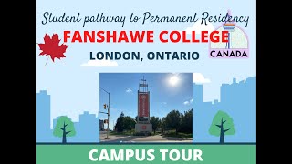 FANSHAWE COLLEGE LONDON ONTARIO  CAMPUS TOUR  STUDY WORK IN CANADA fanshawecollege [upl. by Christmas]