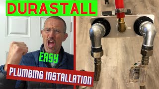 Durastall plumbing installation [upl. by Mannuela]