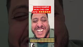 NASDAS RAMÈNE BILAL CHEZ SON POTE 🥹 nasdas bilal teamnasdas humour drole maison shorts [upl. by Major864]