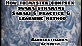 Sarali 8  how to try amp master complex swara sthanas in sarali varisai sarali swaras practice [upl. by Llednek]