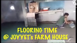 FLOORING TIME  JOYYET’s FARM HOUSE [upl. by Nolos]