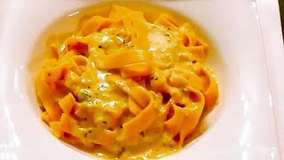 Pasta mit Quattro Formaggi Soße [upl. by Phaedra]