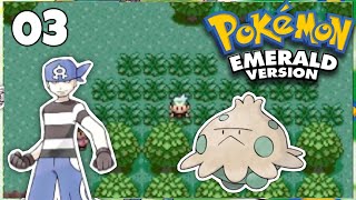 Pokemon Emerald Walkthrough 2025 Part 3  New Pokemon [upl. by Bil]