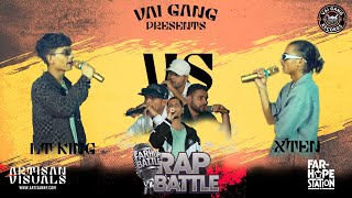 FARHOP RAP BATTLE  BATTLE ROUND  XTEN VS LT KING  VAIGANG RECORDS PRESENT [upl. by Nidia]