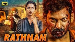 RATHNAM 2024 New Released Hindi Dubbed Action South Blockbuster Movie  Vishal  South Indian [upl. by Mloclam]