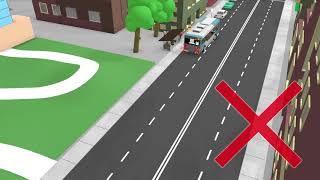 Bus safety in NSW – Give way to buses [upl. by Henn]