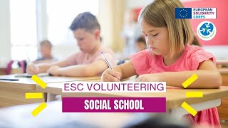 European Solidarity Corps volunteering in Social School Gdynia Poland 20242025 [upl. by Sucul951]