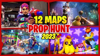 🥶12 BEST PROP HUNT Creative Maps In Chapter 4 Fortnite Prop Hunt Map CODES 2023🥵 [upl. by Sirhc949]