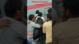 Chennai Central station train locationshorts Chennaicentral [upl. by Nador]