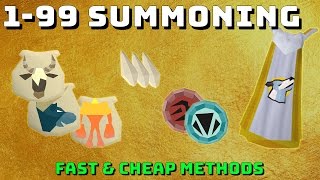 199 Summoning Guide Runescape 3 Fast amp Cheap Methods [upl. by Drewett943]