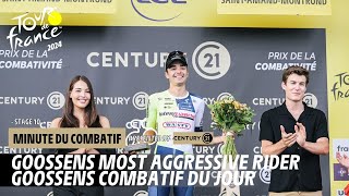 Century 21 most aggressive rider minute  Stage 10  Tour de France 2024 [upl. by Anuqahs]