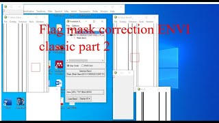 Flag mask correction ENVI Classic part2 [upl. by Aicia]