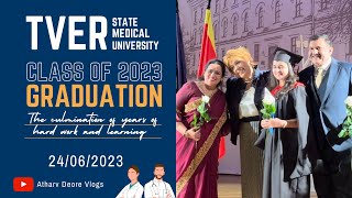 Tver State Medical University  Convocation 🎓 2023  MBBS in Russia 🇷🇺 [upl. by Ellevart]