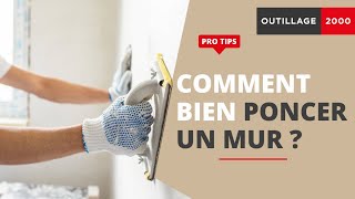 Comment bien poncer un mur sans utiliser de ponceuse [upl. by Korrie358]