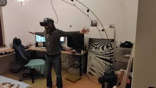 IKEA Regolit  KIWI Silent VR Pulley System V2  Oculus Rift S [upl. by Nevek642]