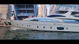 Miami River Brickell Boating 2223 [upl. by Mccomb]