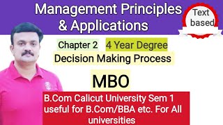 Decision making processStrategies for decisionmakingMBOManagement Principles and Applications [upl. by Brozak]