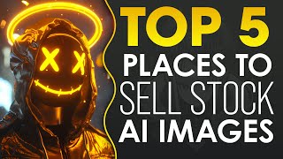 Top 5 Platforms for Selling AI Stock Images [upl. by Keil]