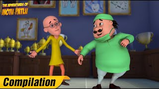 Motu Aur Police Chingam  New Compilation  248  Hindi Cartoon  Motu Patlu  S01  spot [upl. by Brott821]