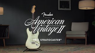 Exploring the American Vintage II 1961 Stratocaster  American Vintage II  Fender [upl. by Urd290]