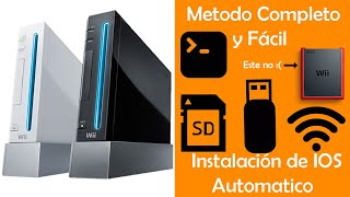 Modificar Hackear Piratear Chipear una Wii en 2021 con o sin sd de manera segura solo Usb Fácil [upl. by Nnagrom547]