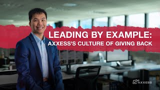 Axxess  Leading by Example Axxesss Culture of Giving Back [upl. by Upali]