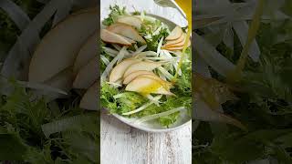 Frisée Fennel amp Pear Salad with Blue Cheese [upl. by Snow]