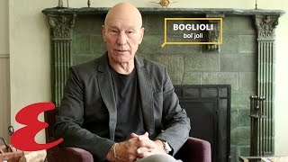 How to Pronounce Italian Fashion Labels with Patrick Stewart  Boglioli [upl. by Ennobe]