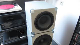 Fullrange DIY coaxial speakers Eminence ASD1001  Eminence Beta10CX  SB Acoustics SB29NRX756 [upl. by Adnamaa]