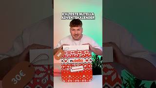 Ich teste den Nutella Adventskalender 🍫 [upl. by Ahsaet]