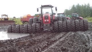 Tractors Stuck in Mud 2017 [upl. by Chamberlin229]