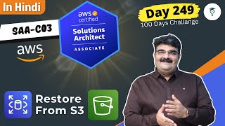 Day 249 AWS RDS  Restore Form S3  AWS Tutorial  Hindi  Bhavesh Atara [upl. by Niran377]