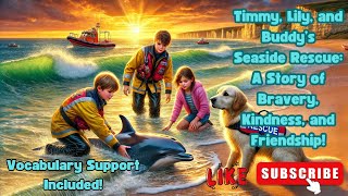 Timmy Lily and Buddy’s Seaside Rescue A Story of Bravery Kindness and Friendship [upl. by Adalai]