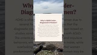 Why is ADHD UnderDiagnosed in Women [upl. by Northington]