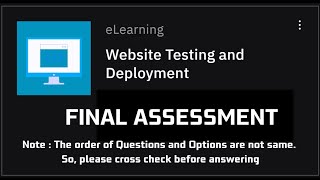 Final AssessmentWebsite Testing and Deployment ibm eduskills edunet [upl. by Morra381]