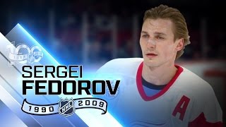 Sergei Fedorov leads all Russians in assists points [upl. by Enyaj]