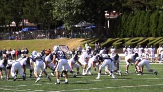 2013 Lycoming Football  C J Arhontakis 90 yard interception [upl. by Miahc]